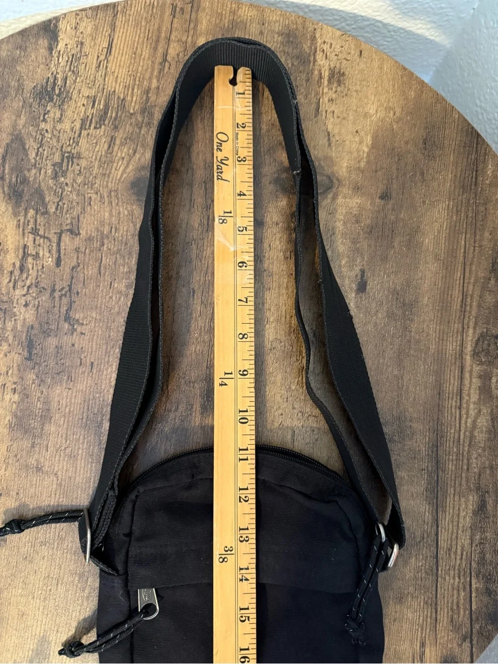 Eastpak Vintage Y2K Black Compact Crossbody Messenger Bag